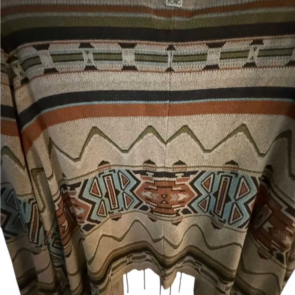 Billabong kimono cardigan Dream Chaser sweater size large - Picture 8 of 12